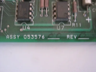 USED MEASUREX 053576-00 PC BOARD 05357600