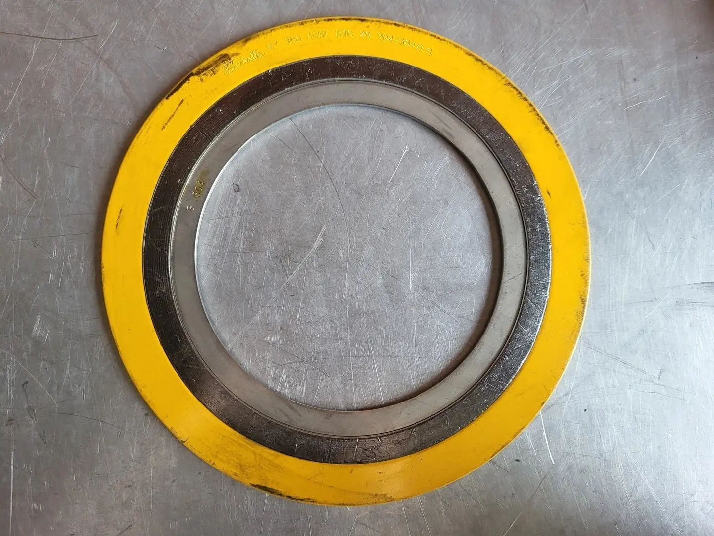 6.3" ID 10" OD Spiral Wound Gasket