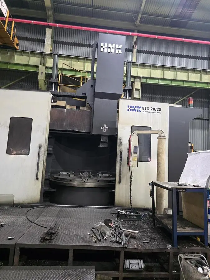 Used 2019 HNK VTC-20/25 Vertical Boring Mills (incld VTL) Georgia US | Shub Machinery #726474