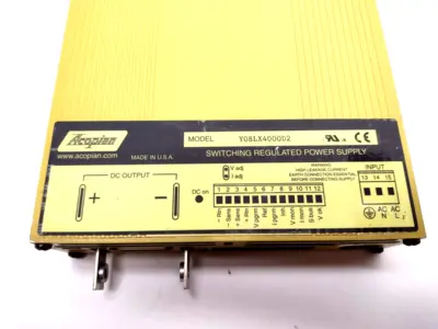 Used Acopian Y08LX4000D2 AC/DC Power Supplies Michigan US | Maverick Industrial Sales #1400936