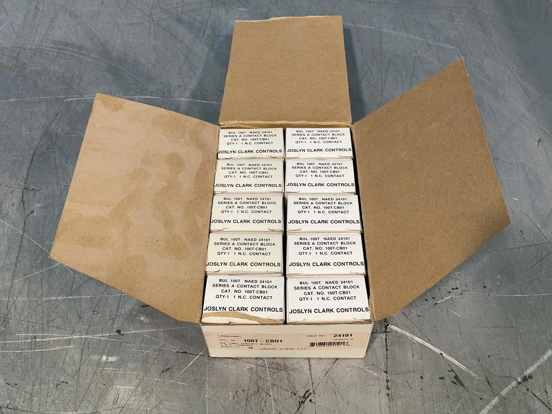 Used JOSLYN CLARK CONTROLS 100TCB01 Contact Blocks Ohio US | HGR 24 #1488445