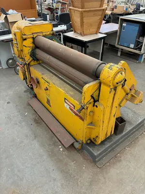 48" x 5/16" WYSONG MODEL #D-48 POWERED PLATE BENDING ROLL: YOBRO #24998