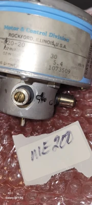 USED PACIFIC SCIENTIFIC SERVO MOTOR AND PULLY