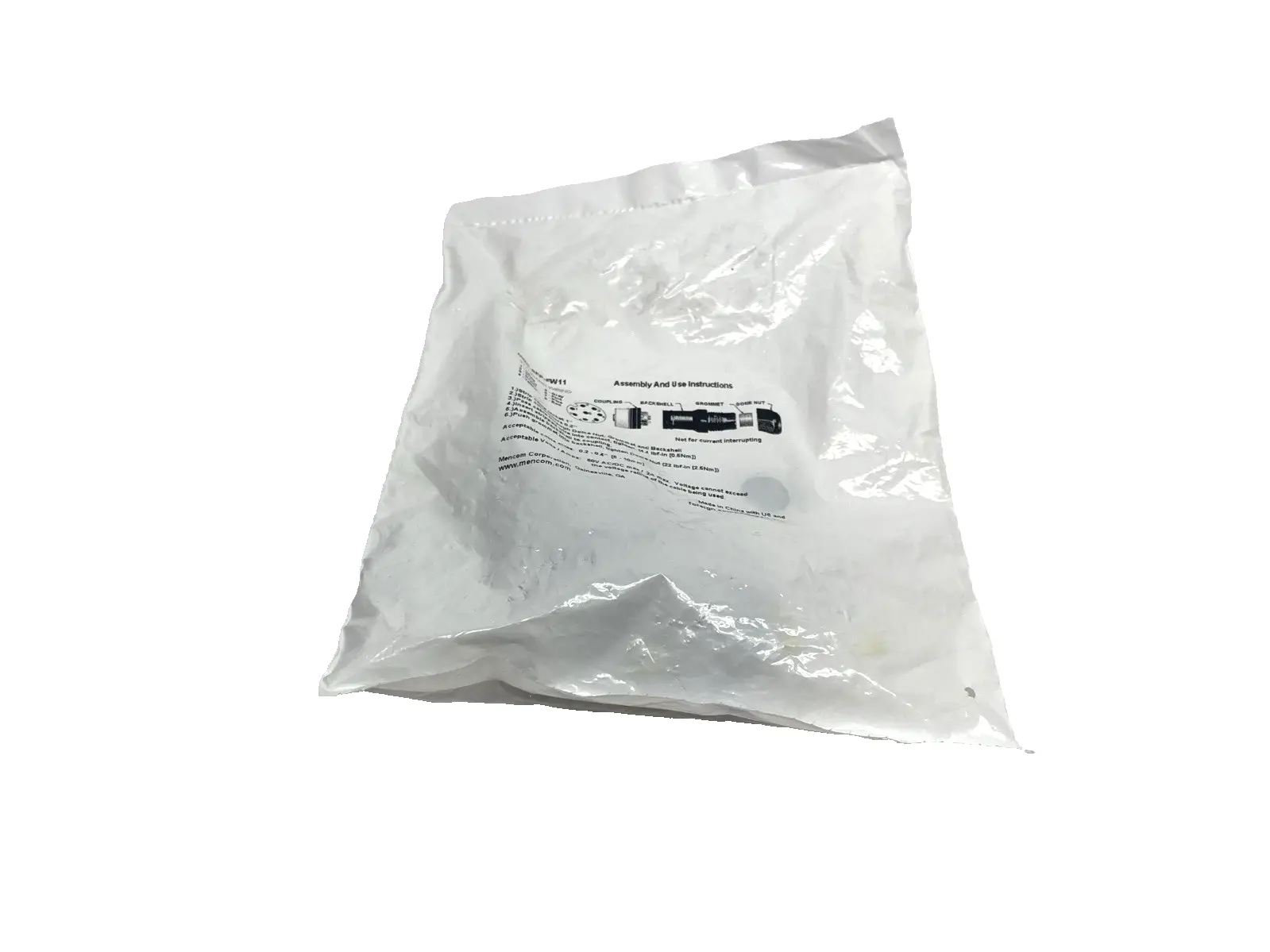 MDC-8FP-FW11 | Mencom  Field Wireable Connector M12 Female 8-Pin 5-10mm PG11 - New