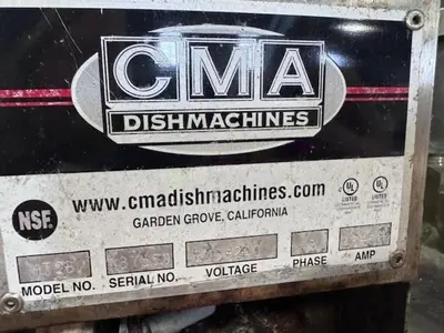 USED CMA DISHMACHINES CMA-180