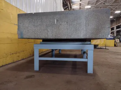 8' X 4' X 14" CHALLENGE PRECISION LAYOUT INSPECTION GRANITE TABLE: STOCK #23785