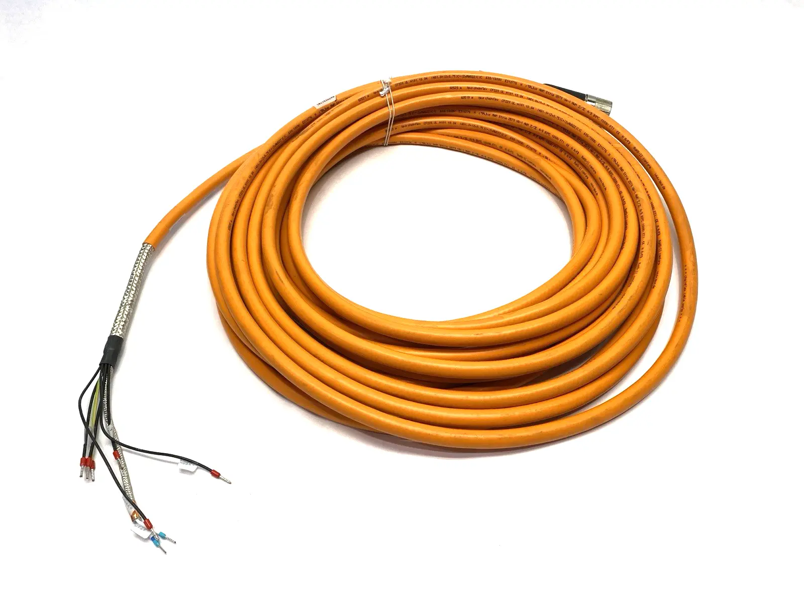 USED IGUS SINGLE ENDED READYCABLE SERVO HYBRID CABLE 15M