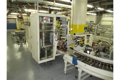 Dyna Pak A.C.P. - 2 vertical case packer w/ programmable control