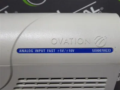 Westinghouse Emerson 5X00070G33 Ovation Analog Input Fast Module Used