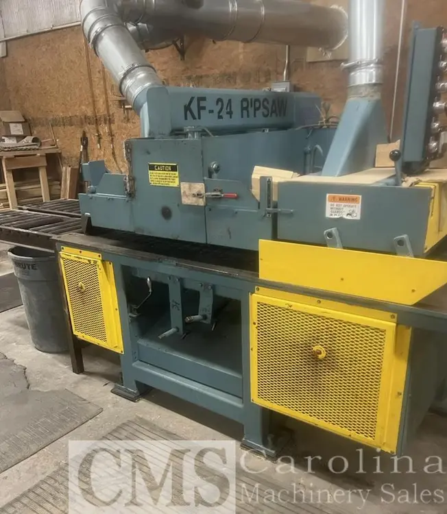 Used NEWMAN KF24 GANG RIP SAW Rip Saws North Carolina US | CAROLINA MACHINERY SALES #421670