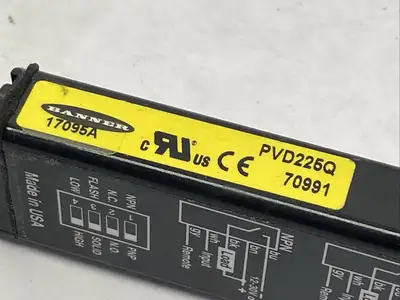 Used Banner PVD225Q Photoelectric Sensors Michigan US | Maverick Industrial Sales #1400630