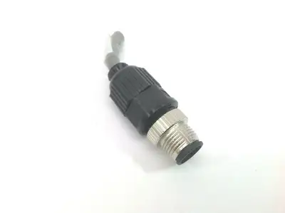Used TE CONNECTIVITY FIELD WIREABLE CONNECTOR M12 MALE Connector Accessories | Maverick Industrial Sales #1110457