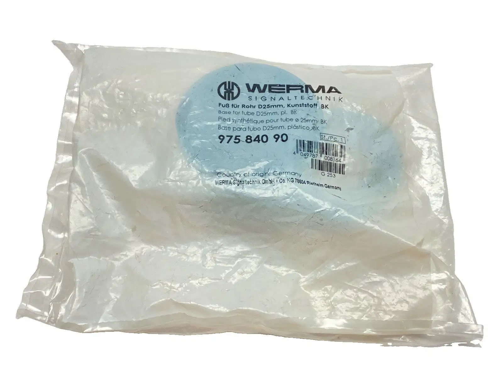 New | in-Stock Werma Mounting Base For Tube 25mm Misc Electrical & Power Parts Michigan US | Maverick Industrial Sales #1473963
