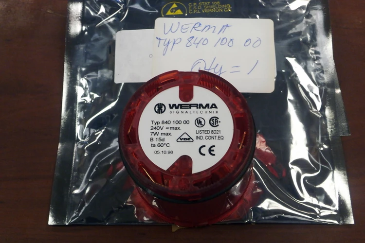 New | in-Stock Werma TYP840 100 00 Safety Products (Other) Arizona US | ASSET CONVERSION SPECIALISTS, INC. #312849