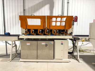 Tisfoon Optimizing Wood Scanner Defect Chop Saw and Sorting Line - 2020 Machine!