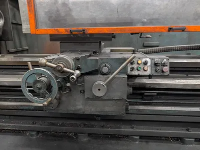 2009 Kuraki PA3512030 Manual Lathe 28" 4-Jaw Chuck; 460/3/60; Apprx. 120" distance between