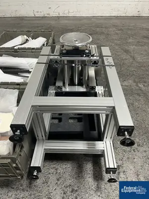USED Ackley Ackley Ramp Printer, 01481-00158 with Feeding System with Eriez D30A