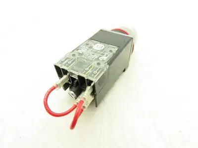 Allen Bradley 800MR-PT16R Small Round Pilot Light XFMR 120V Red Lens 22.5 mm