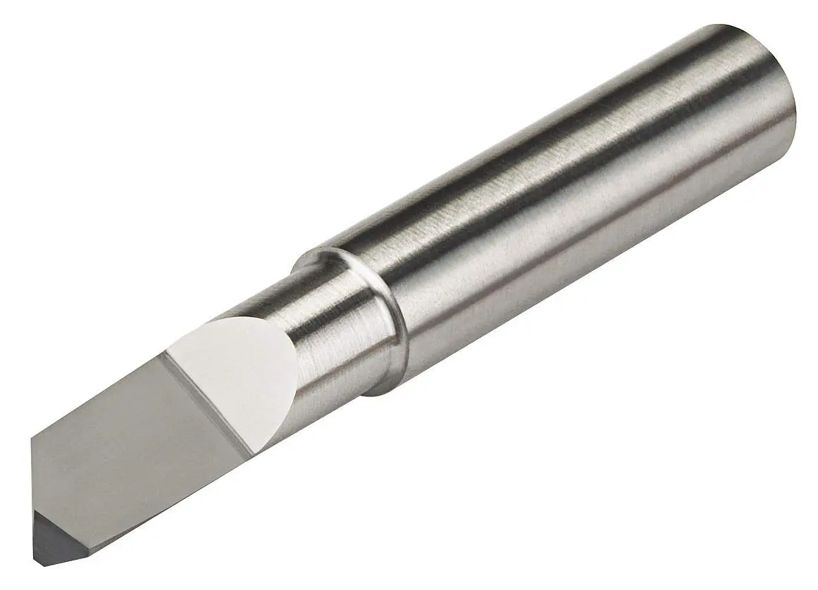 Micro 100 Solid Carbide Boring Bar, .0275 Min Bore, 1/8" Max Bore HBB-030125