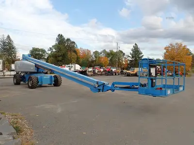 Used 2004 GENIE S105 Telescopic Boom Lifts Massachusetts US | Brookside Equipment Sales #1422142