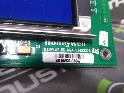 Honeywell 51453325-002 UDA Analyzer Display Board Rev. C Used