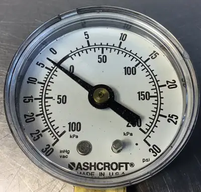 USED Ashcroft Pressure Gauge
