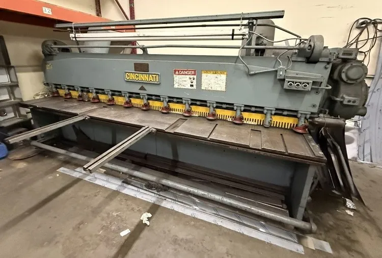 Used CINCINNATI 10'  10-Ga Sheet Metal Shears California US | Heavy Wall Consulting #1465162