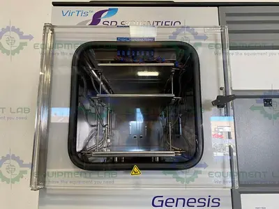 USED 2013 SP SCIENTIFIC VIRTIS 25L GENESIS SQ EL-85 PILOT FREEZE DRYER LYOPHILIZER 230V