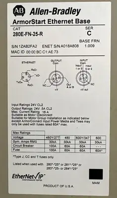 USED Allen-Bradley ArmorStart