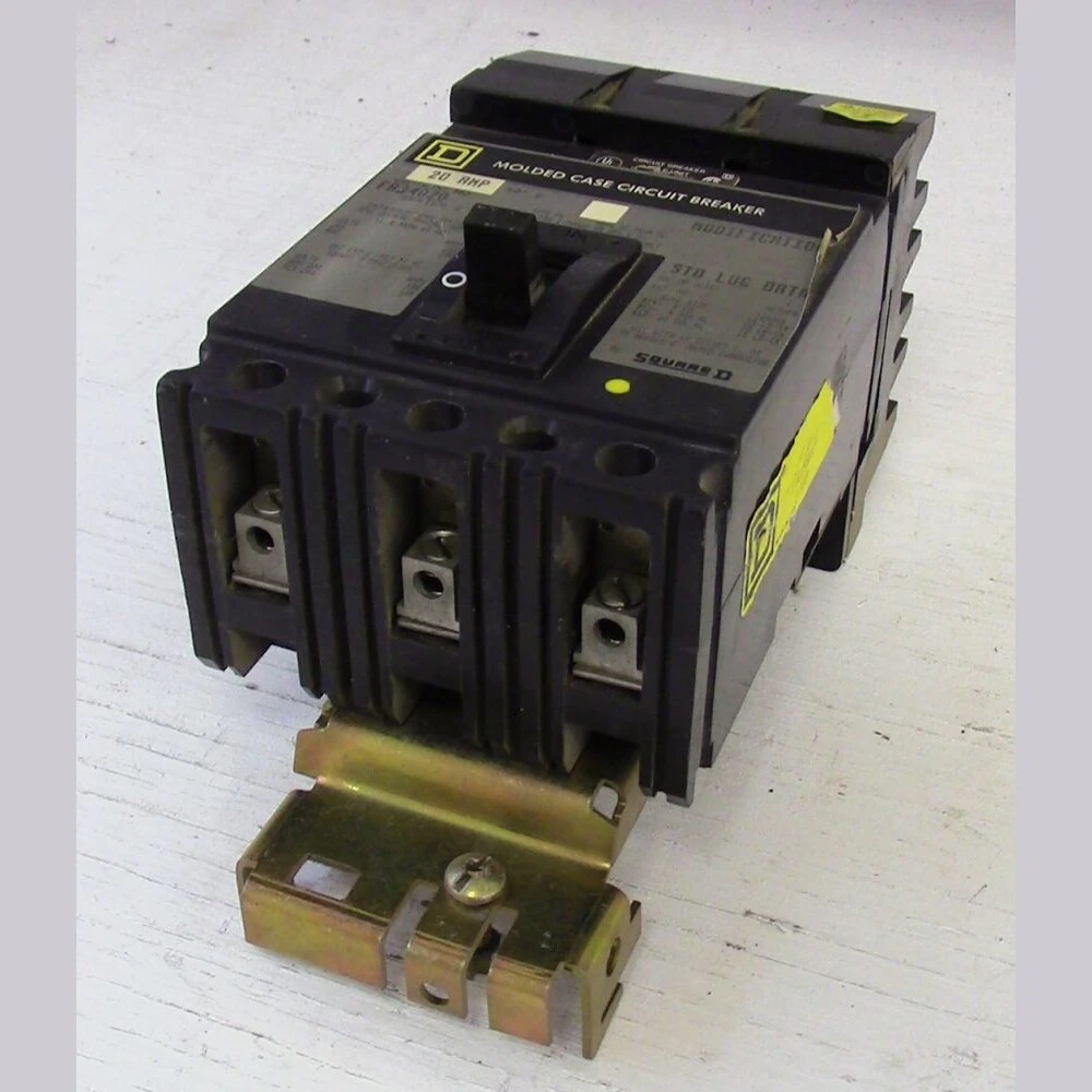 Square D 3 Pole 20 Amp Type FA I-Line Breaker