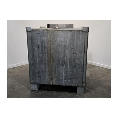 Used 395 Gal Stainless Steel Tote Bin