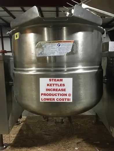 Used CLEVELAND RANGE MKDL-60-T Cooking Kettles New York US | America's Steam Kettle Headquarters #393330