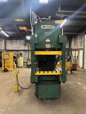 1980 GREENERD HC-200-60Y38 C Frame and Gap Frame Press | Kempler Machinery (1)