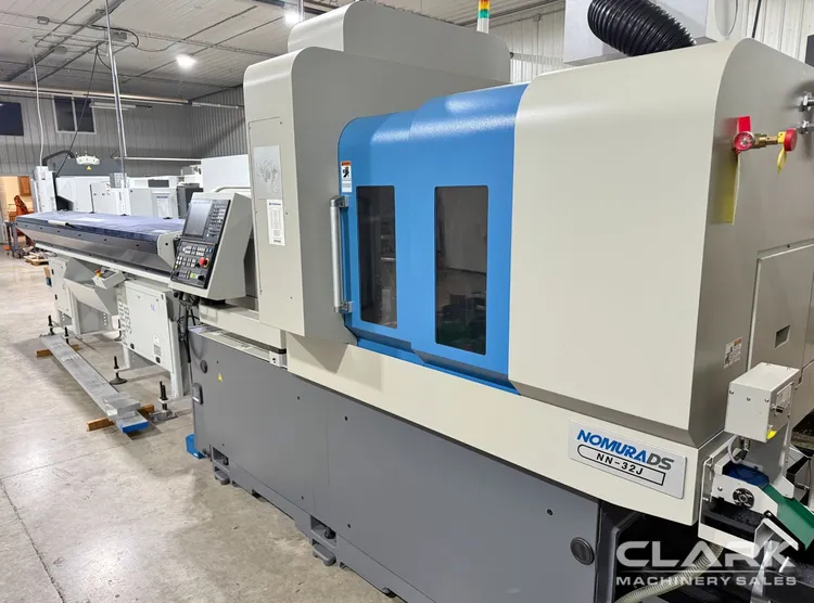 2021 NOMURA NN-32J Swiss Screw Machines | Clark Machinery Sales, LLC