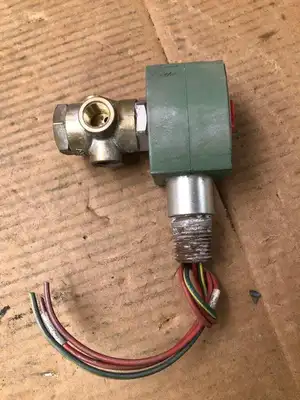 ASCO Red-Hat 8320G184 1/4″ 3-Way Brass Solenoid Valve 115PSI WOG 11.6W