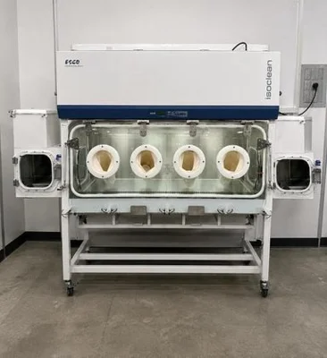 Used ESCO ISOCLEAN POSITIVE 4 GLOVE ISOLATOR Glove Boxes New Jersey US | Bionex Scientific LLC #800491