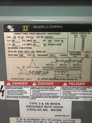 USED SQUARE D 35149-28212-025    (CAT #150T6HCT)