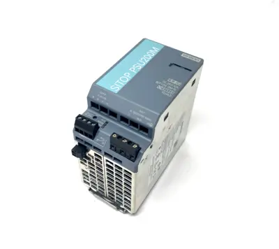 Siemens 6EP1334-3BA10 SITOP PSU200M Power Supply 120/230-500VAC 24VDC 10A