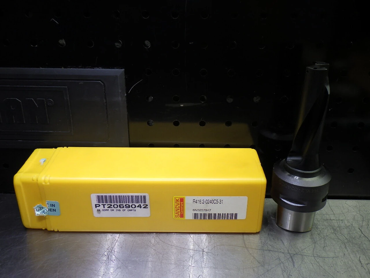 Sandvik Capto C5 24mm Coolant Thru Drill 125mm Pro R416.2-0240C5-31 (LOC2675B)