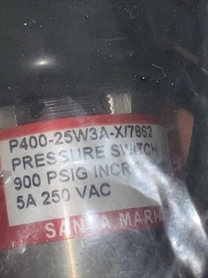NEW Wasco P400-25W3A-X17862