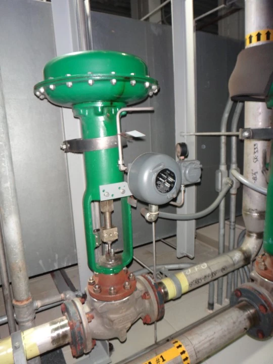 Fisher 3" 150 Class, 304 Stainless Flanged Control Valves