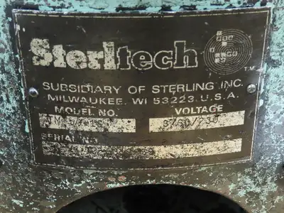 Sterltech TM-50-1S 20" Vibratory Screen Sifter, Vibratory Separator 230v 3ph