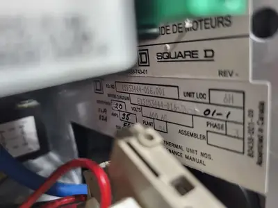 USED SQUARE D MODEL 6