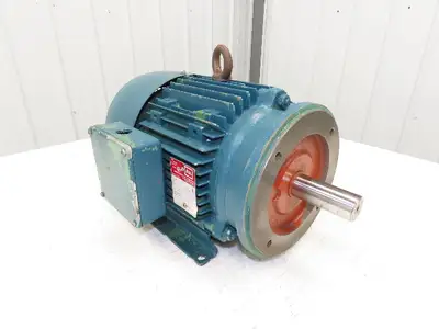 Brook Crompton 2424210-02M Electric Motor 7.5Hp 1730RPM 230/460V 3Ph L213TC