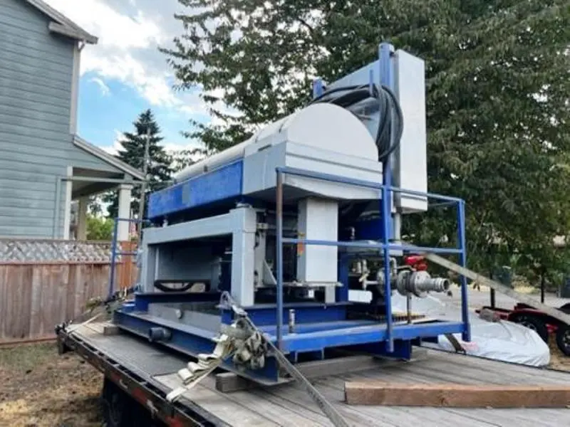 Alfa-Laval ALSYS 406 decanter centrifuge skid.