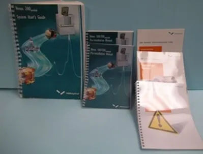 QTY. 6. PANALYTICAL VENUS 200 MANUALS CONSISTING O...