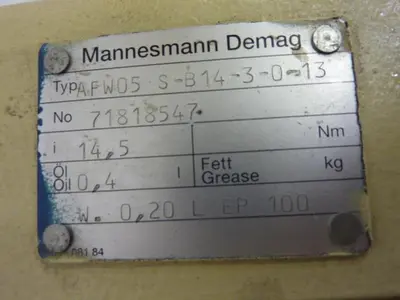 USED MANNESMANN DEMAG FG06 U1-H2-F2