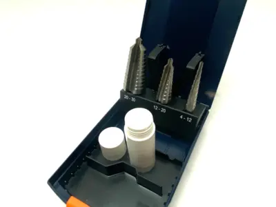 USED GARANT HSS-E STEPPED DRILL SET ⌀ DC: 4-30MM