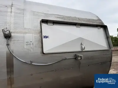 USED Quality Tank Solutions 13,500 Gal Quality Tank Solutions Steel Storage Tank, 304 S/S