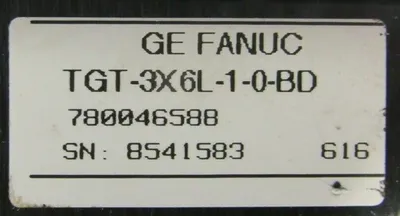 REFURBISHED GE FANUC TGT-3X6L-1-0-BD SERVO POWER MODULE TGT3X6L10BD